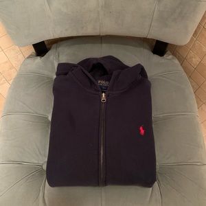 Ralph Lauren zip up hoodie